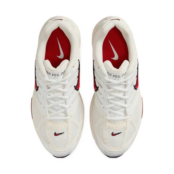NEW NIKE women's air pegasus 2005 sneakers in white gym red - Picture 2 of 7